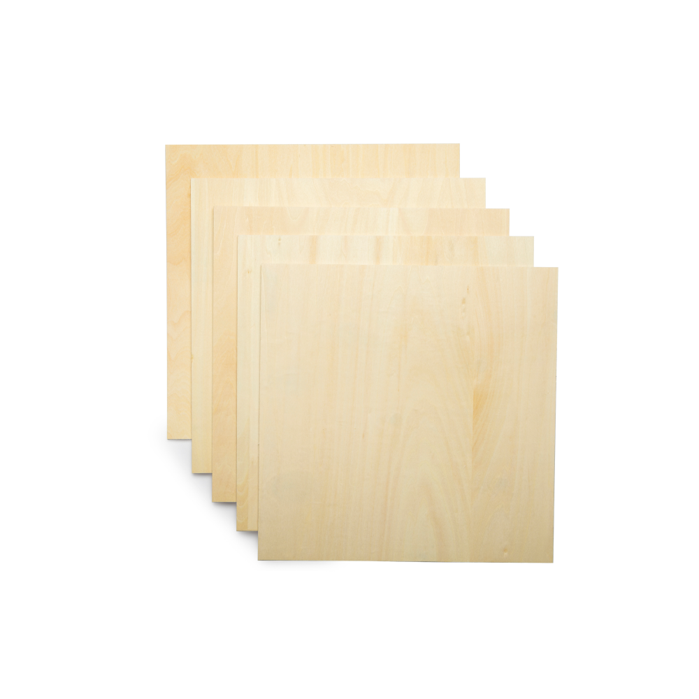 3mm Thick Basswood Sheet (5-Pack)