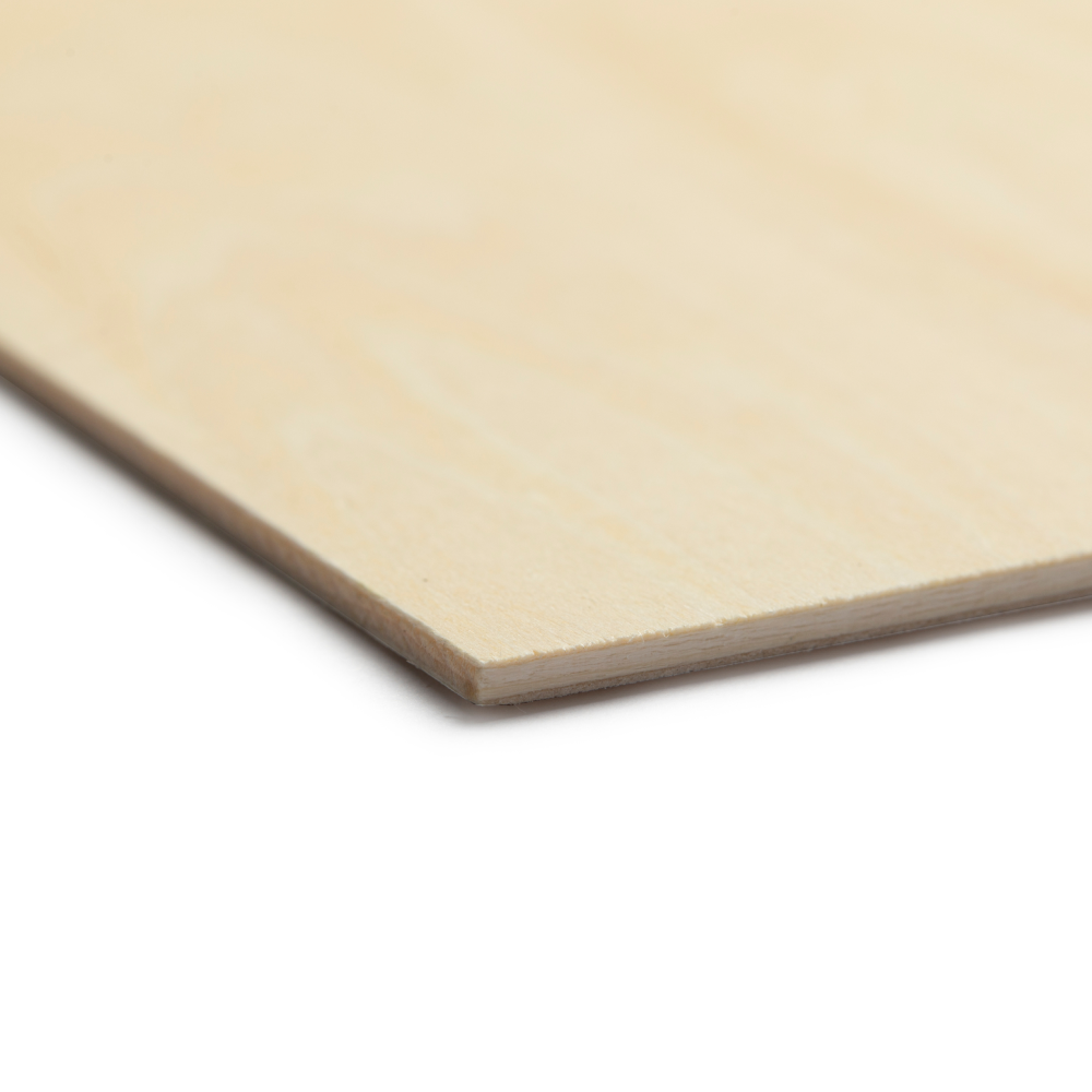 3mm Thick Basswood Sheet (5-Pack)