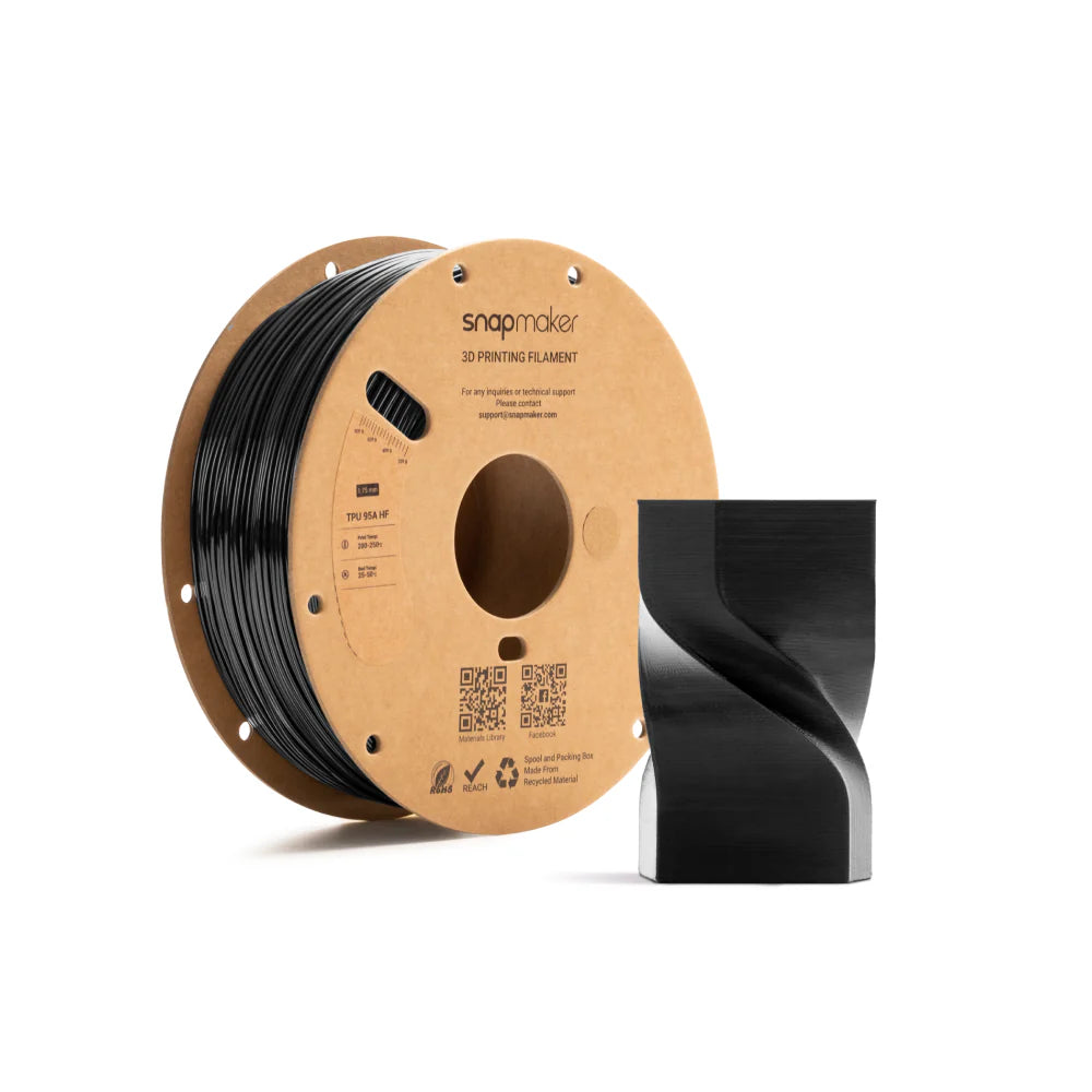 3DS ブッラク TPU 95A HF Filament (RFID) 1kg - Snapmaker US