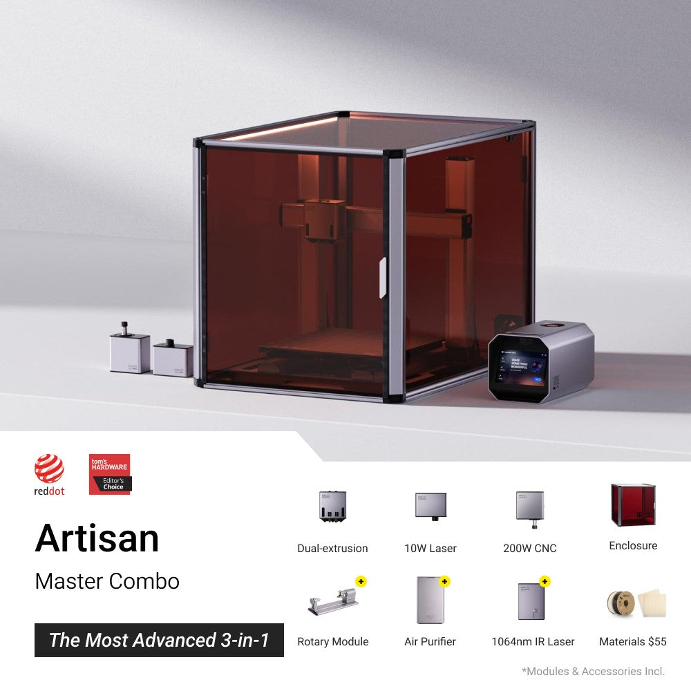 Snapmaker 3in1　3Dプリンター　現状品 Snapmaker Artisan 3-in-1 3D Printer - Snapmaker US