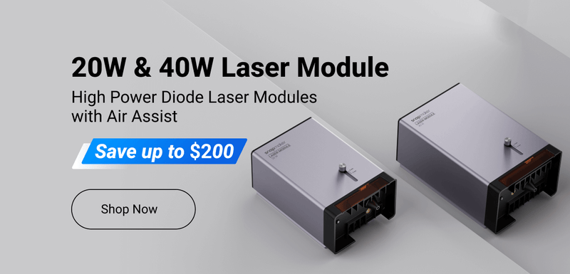 Snapmaker 20W & 40W Laser Module With Air Assist - Snapmaker US