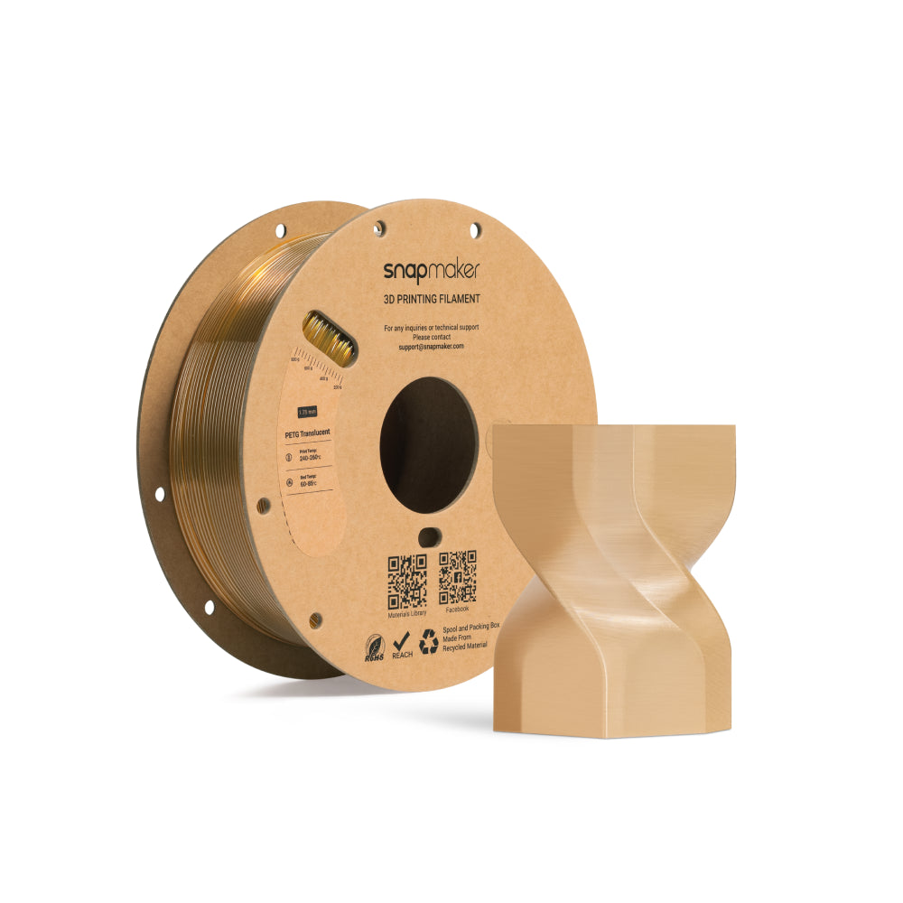 PETG Translucent Filament (RFID) - 1kg