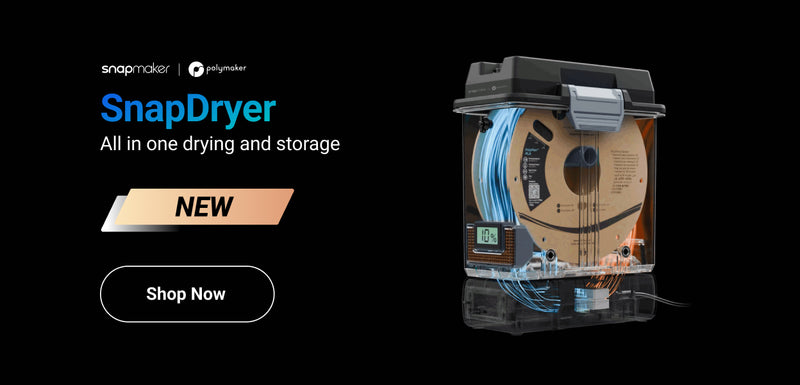 Smartpoly Machine SnapDryer by Polymaker | Filament Dryer & Storage - Snapmaker US