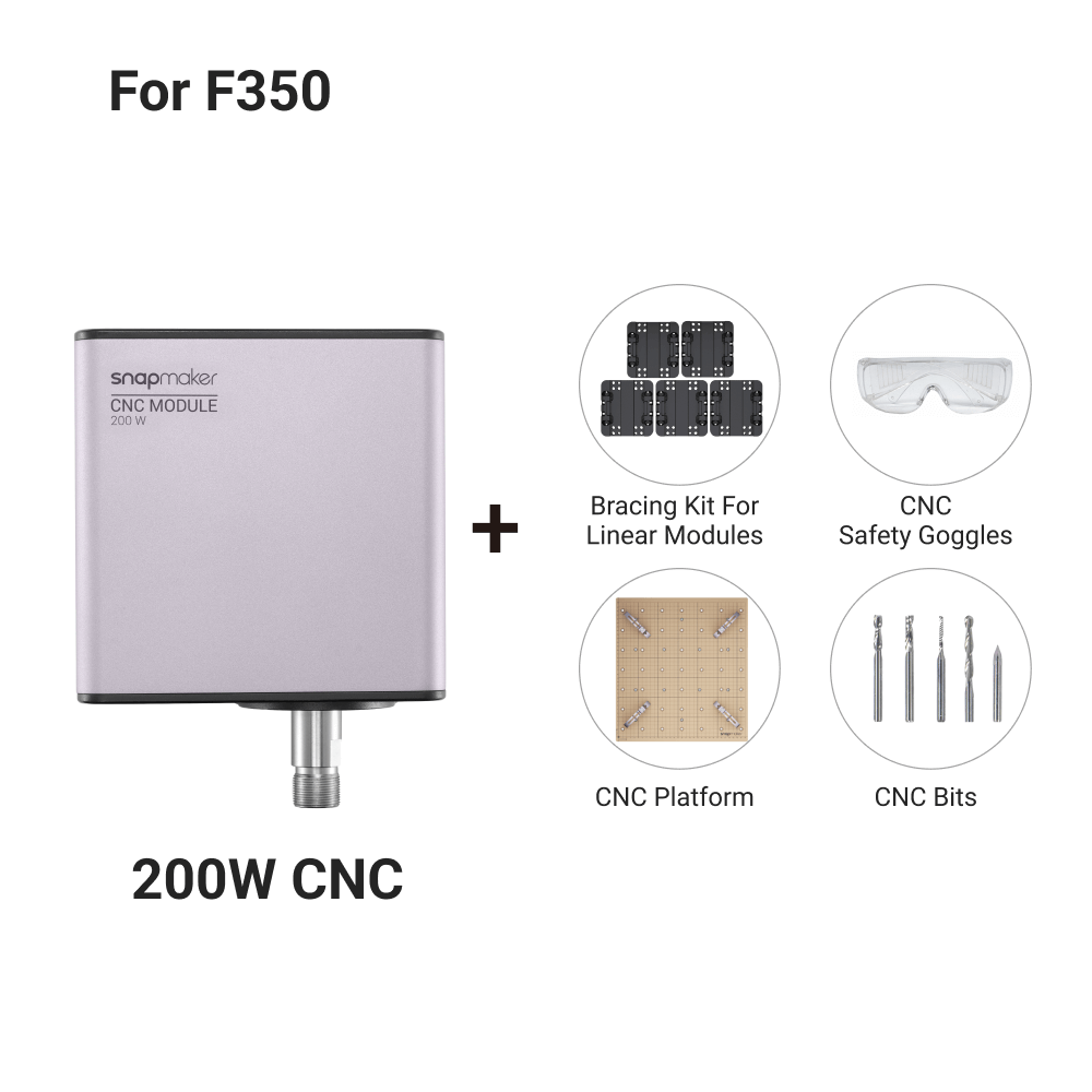 Snapmaker 200W CNC Module Bundle