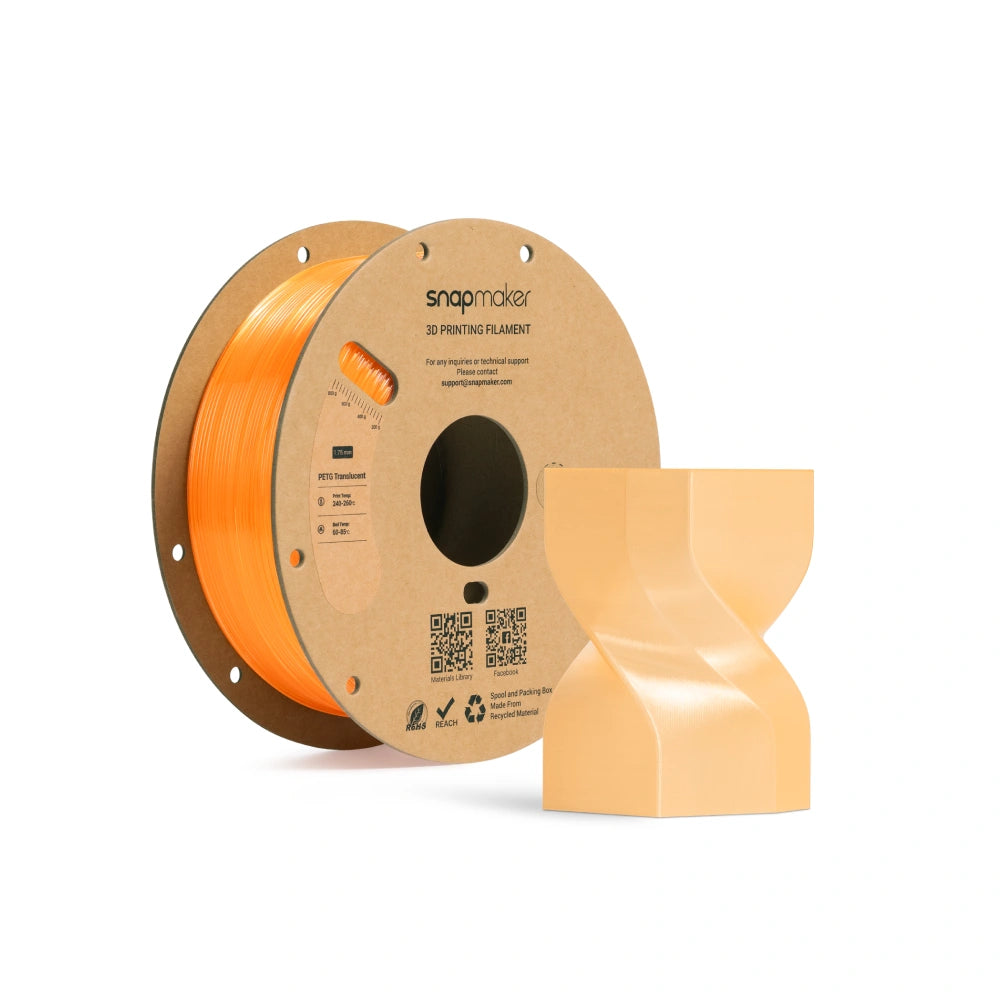 PETG Translucent Filament (RFID) - 1kg