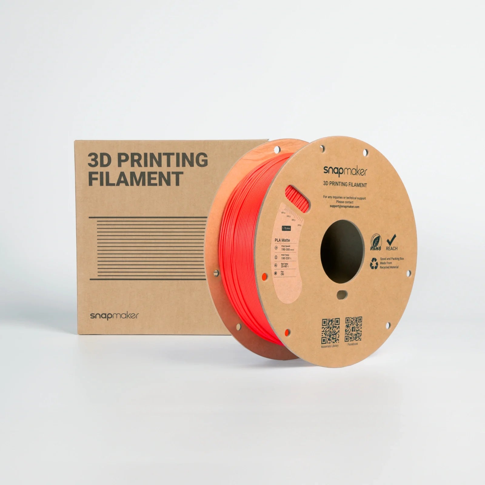 Matte PLA Filament (RFID) - 1KG