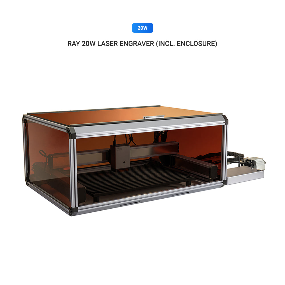 Snapmaker Ray 20W Laser Engraver and Cutter with Air Assist