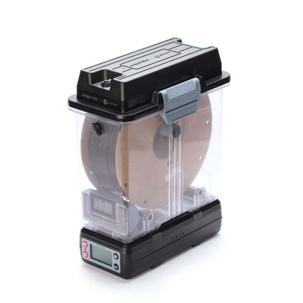 Snapdryer is the best filament dryer for ensuring your filament stays dry.