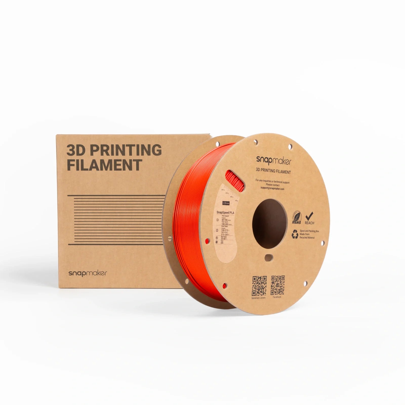 SnapSpeed PLA Filament (1kg)