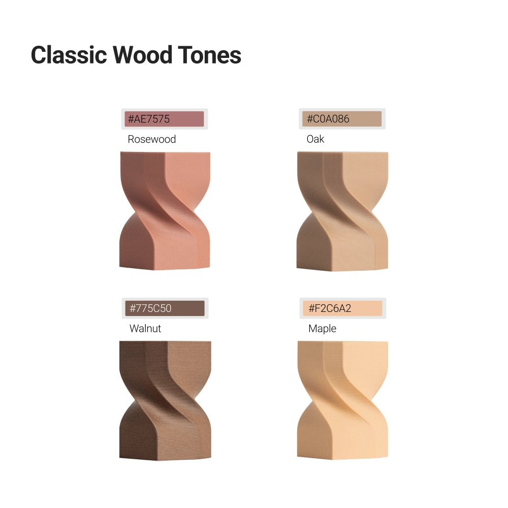 Wood PLA Filament (RFID) - 1kg